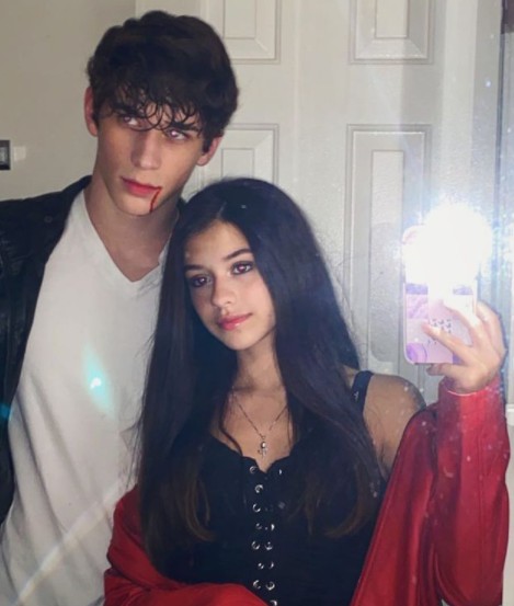 Brandon Rowland with Abby Leigh