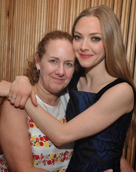 Amanda Seyfried with her mother Ann Seyfried