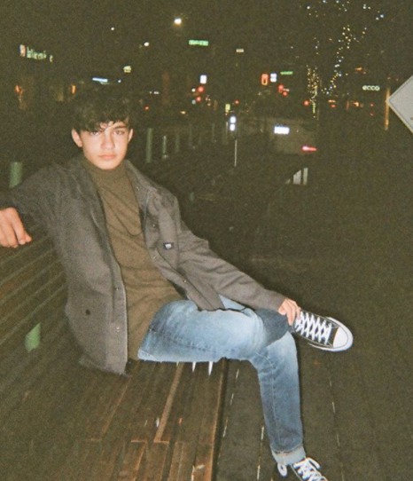 Bryce Gheisar posing for a photo
