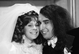 Jan Alweiss's late ex-husband Tiny with his ex-wife Victoria Mae