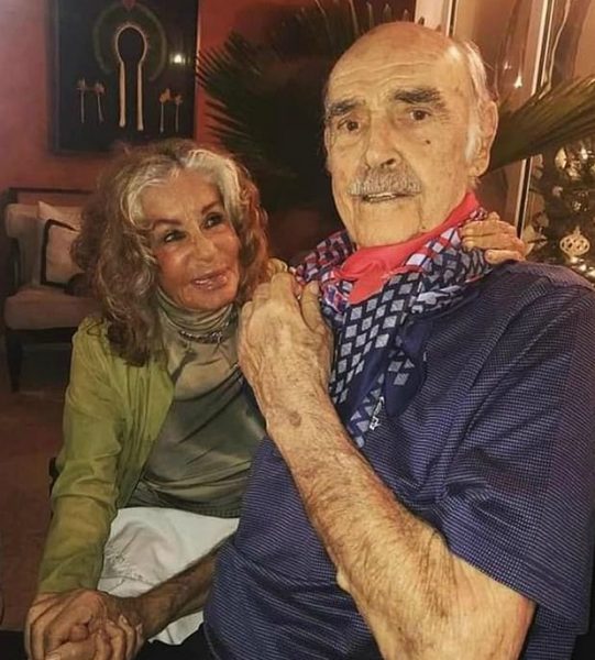 Micheline Roquebrune with her late husband Sean
