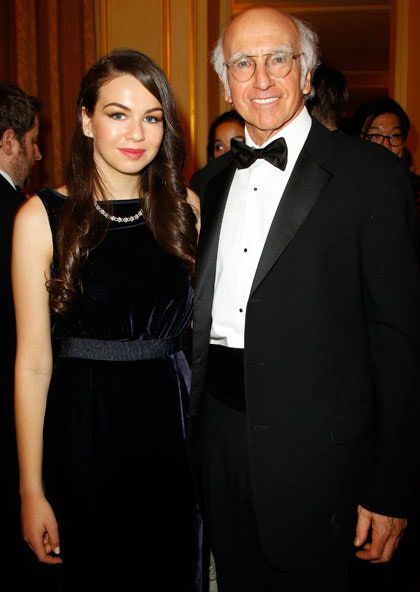Romy David with her father Larry