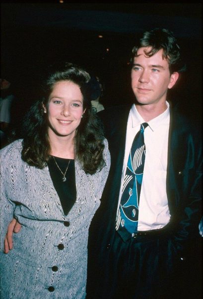 Timothy Hutton with his ex-wife Debra Winger