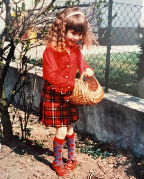 Heidi Klum's childhood picture