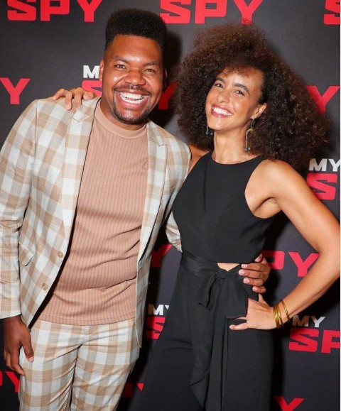 Araya Crosskill's wife Parisa with her co-actor