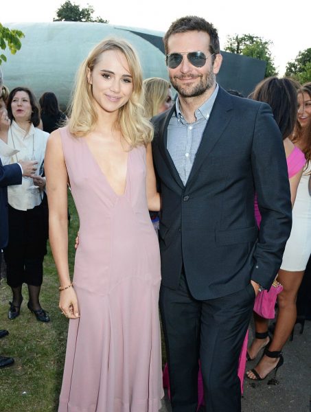 Suki Waterhouse with her boyfriend Bradley Cooper