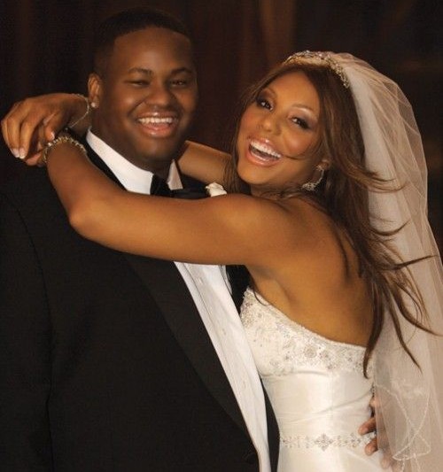 Darrell Delite Allamby with his ex-wife Tamar Braxton
