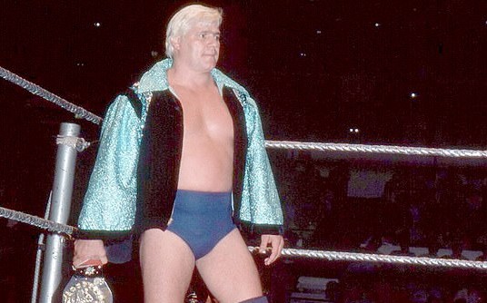 Pat Patterson getting for wrestling