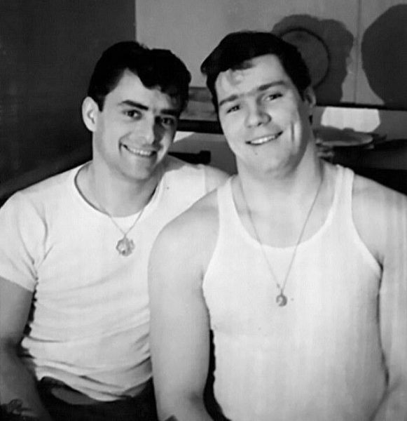 Pat Patterson with his partner Louie Dondero