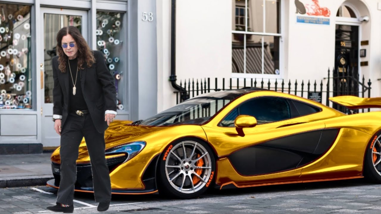 Jessica's dad with his car