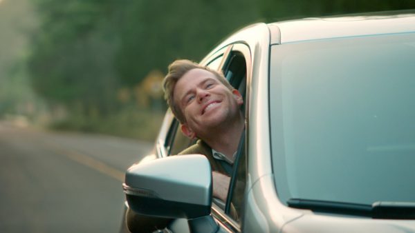 Dave with his car