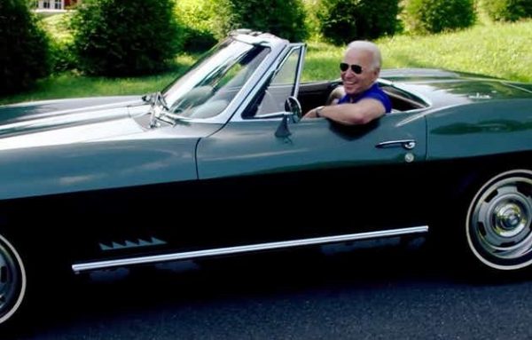 Neilia Hunter Biden's husband Joe driving the car