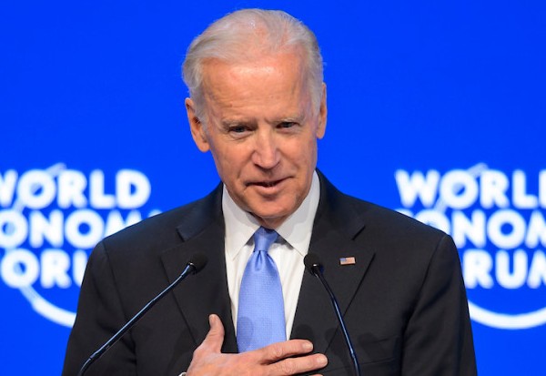 Neilia Hunter Biden's husband Joe Biden giving the speech