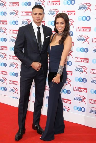 Ellie Penfold with her husband Jermaine Jenas