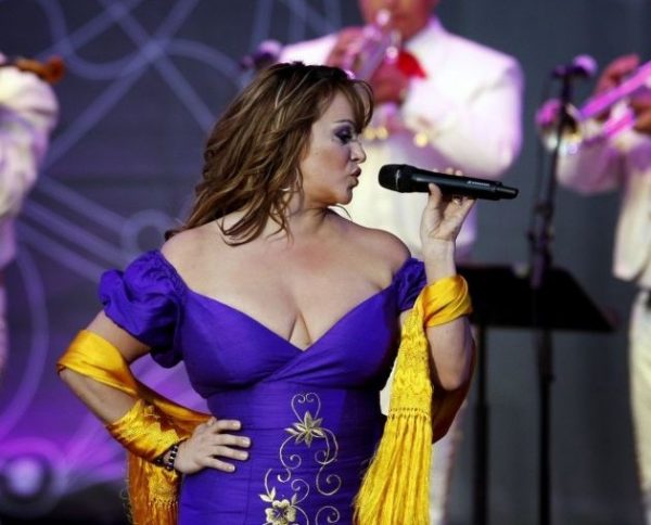 Jose Trinidad Marin's ex-wife Jenni performing in the stage