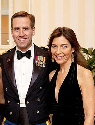 Late Beau Biden with his wife Hallie Biden
