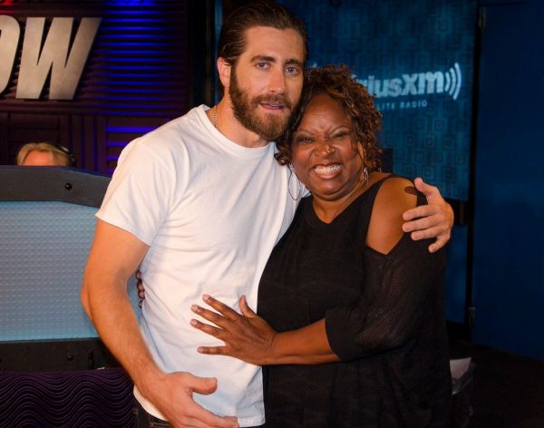 Robin Quivers with Jake Gyllenhaal