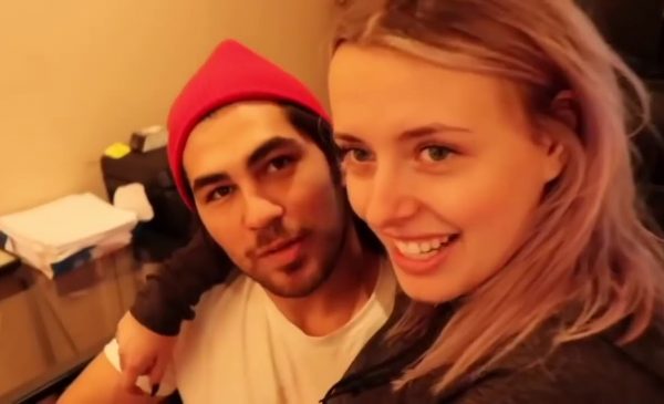 Corinna Kopf with her ex-boyfriend Toddy Smith