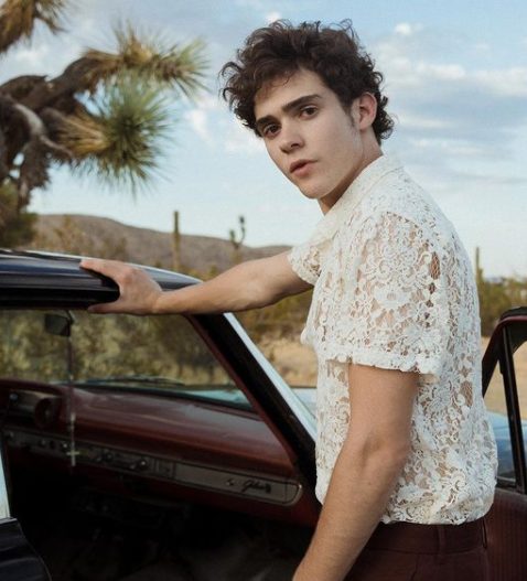 Joshua with his Car