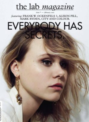 Alison Pill in the magazine cover