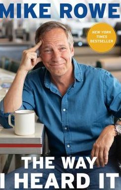 Mike Rowe posing for a magazine cover
