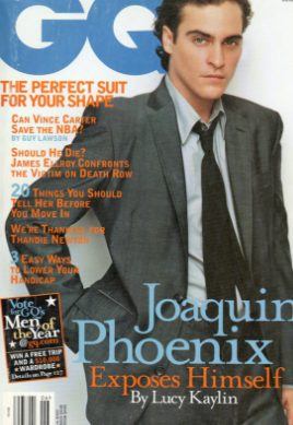Joaquin Phoenix in the film cover 