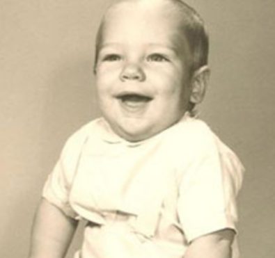 Childhood photo of Mike Rowe