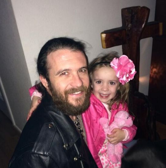 Cody with a baby girl