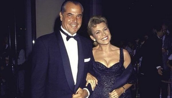 Caption : George Santo Pietro with his ex-wife Vanna White