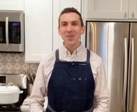 Morocco in his kitchen
