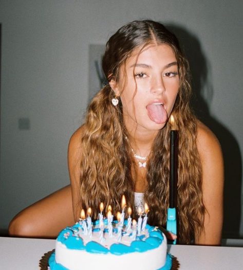Darianka Sanchez celebrating her birthday 
