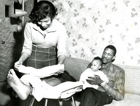 Bill with his family