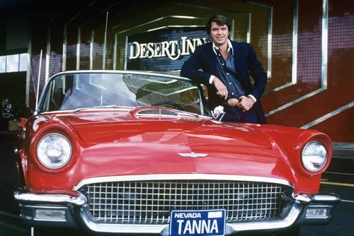 Late Robert Urich photo with his car