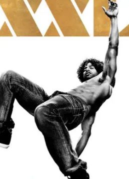 Adam posing for the film cover