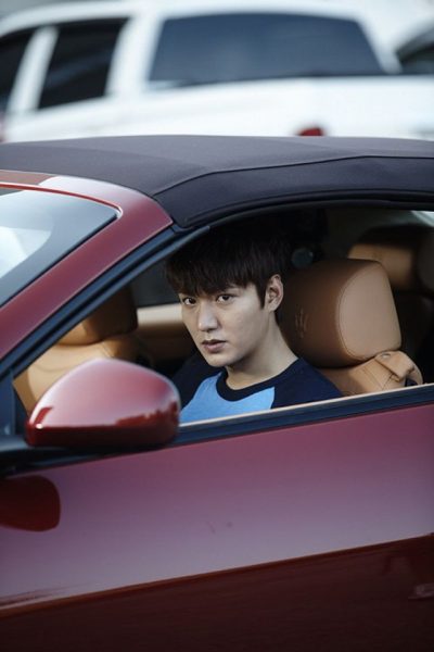 Caption: Choi Jin- Hyuk inside his car