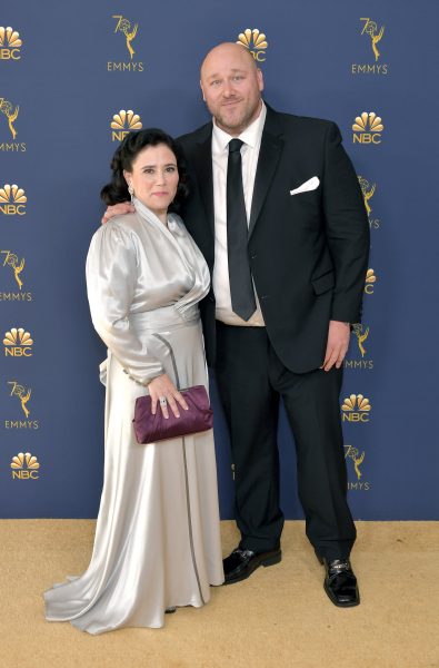 Will Sasso posing with his co-actor