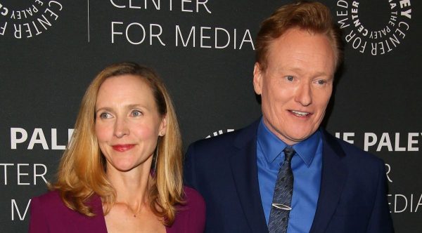 Liza Powel O'Brien with her husband Conan O’Brien