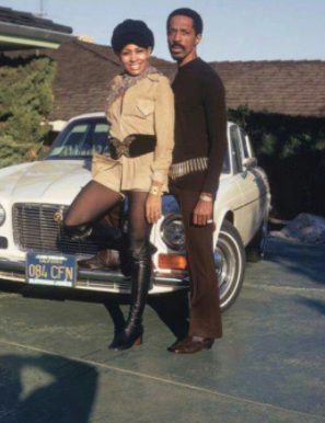 Ike posing with his co-actor