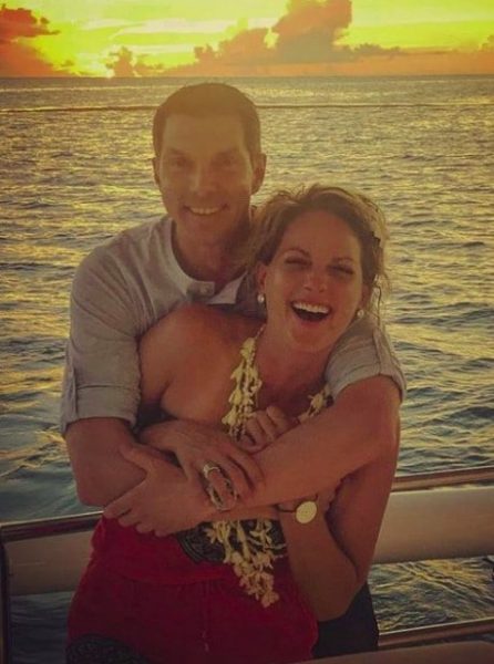 Jamie Yuccas with her boyfriend Booby Maslar
