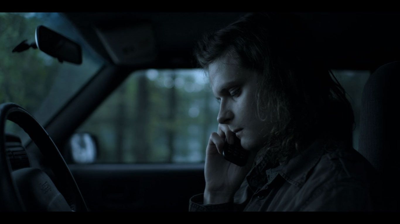 Charlie with a car used in his movie