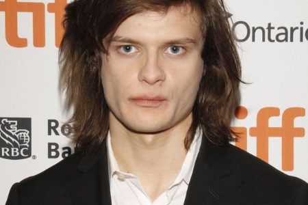 Charlie with a car used in his movie