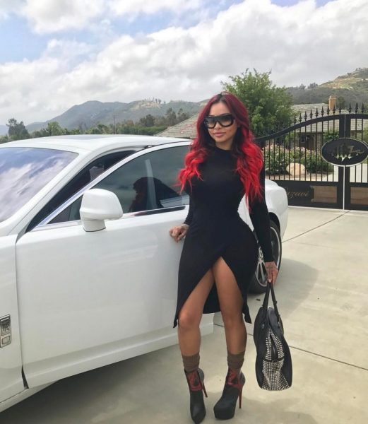 Caption: Brittanya O'Campo with her car