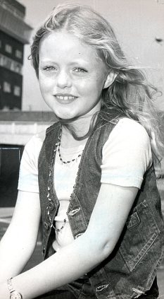 Caption: Patsy Kensit's childhood photo