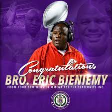 Eric Bieniemy in the poster