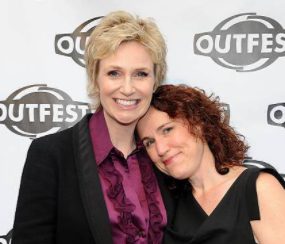 Lara clicking photo with her ex-wife Jane