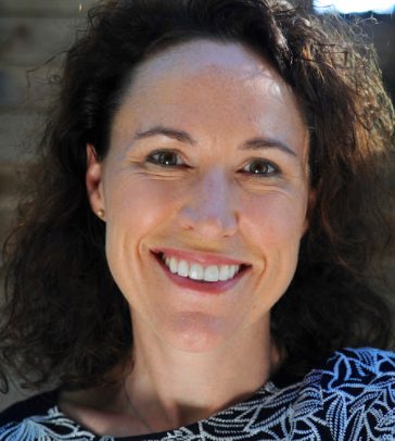 Lara Embry in the frame