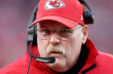 Andy Reid in a frame