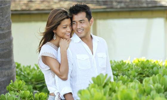 Leyenda; Grace Park con su marido Phil Kim