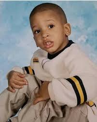 Caption: NLE Choppa 's childhood photo