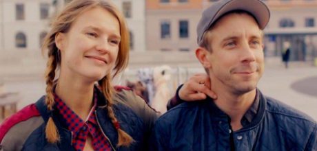 Rasmus Hammerich with her friend